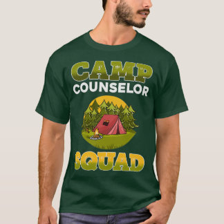 Camiseta Consejeros del campamento: regalo gráfico de campi