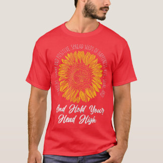 Camiseta Consejo Amigable Mindset Sunflower Lover Sunny Ins