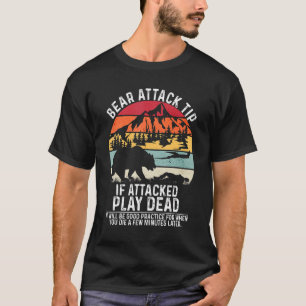 Camiseta Consejo de Ataque Oso Camping Senderismo Viaje al