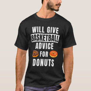 Camiseta Consejo De Baloncesto Para Donuts Coaching Basketb