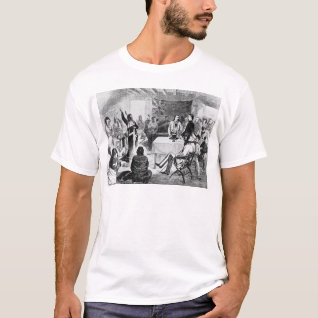 Camiseta Consejo de Bull de sentada, 1877 (Anverso)
