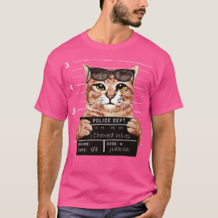 Camiseta Consejo de la Policía de Confesiones de Gatos