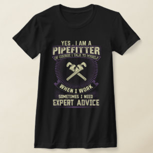 Camiseta Consejo de Pipefitter de Expertos