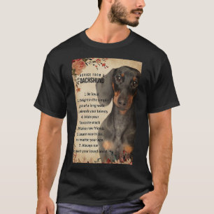 Camiseta Consejo De Un Dachshund