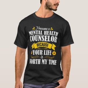 Camiseta Consejo del Consejero de Salud Mental de la Cita d