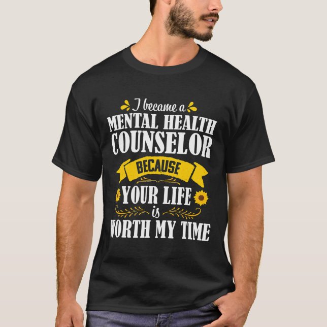 Camiseta Consejo del Consejero de Salud Mental de la Cita d (Anverso)
