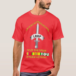 Camiseta Consejo LRRP de la Spear Vietnam Vet con SVC