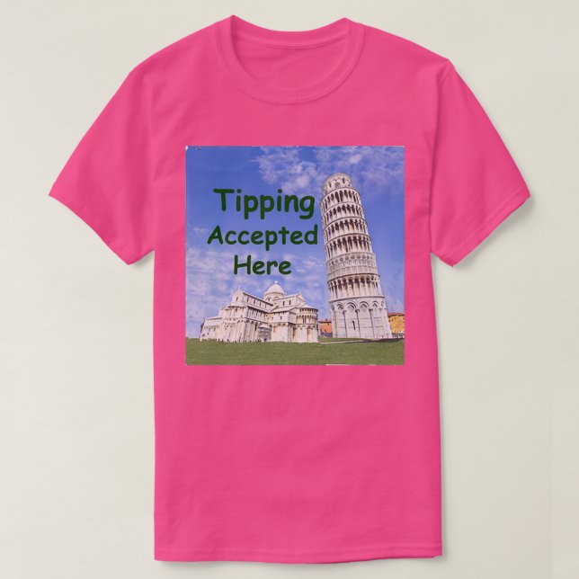 Camiseta Consejos aceptados aquí (Diseño del anverso)