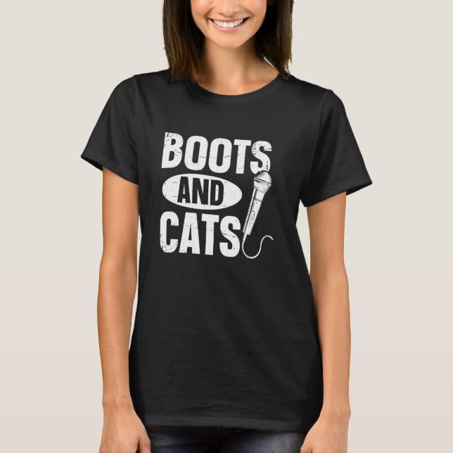 Camiseta Consejos de Beatbox - Boots and Cats (Anverso)