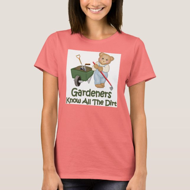 Camiseta Consejos de jardín 1 - Saber suciedad (Anverso)