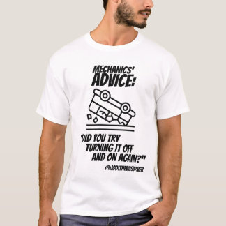 Camiseta Consejos de los mecánicos
