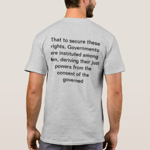 Camiseta Consentimiento del gobierno