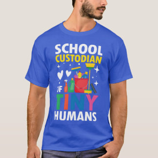 Camiseta Conserje Escolar De Humanos Ofiny para un Conserje