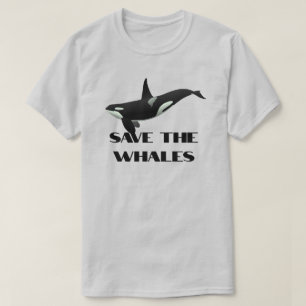 Camiseta Conservación de la ballena asesina