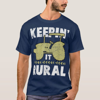 Camiseta Conservación de la granja rural de tractores agríc