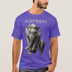 Camiseta Conservación de la vida silvestre del elefante
