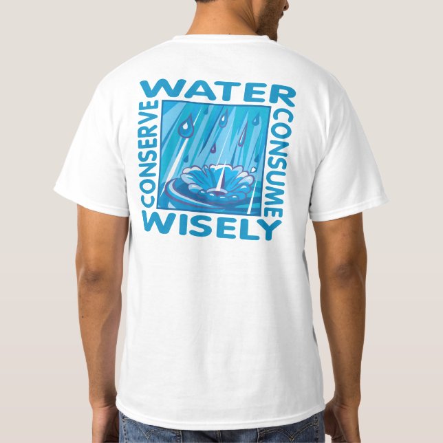 Camiseta Conservación del Agua (Reverso)