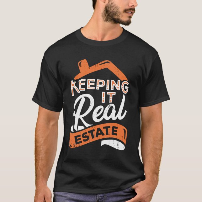 Camiseta Conservación del regalo de los compradores inmobil (Anverso)