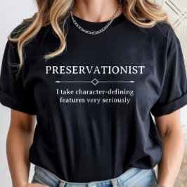 Camiseta Conservación Histórica, Carrera de Conservacionist