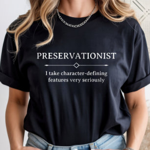 Camiseta Conservación Histórica, Carrera de Conservacionist