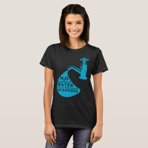 Camiseta Conservación y sostenibilidad del agua