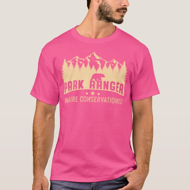Camiseta Conservacionista de la naturaleza del bosque Park  (Anverso)