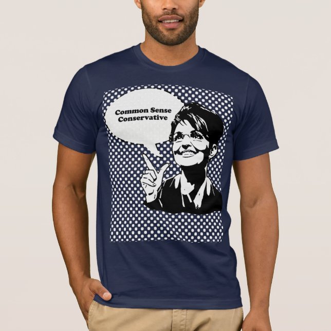 Camiseta Conservador del sentido común (Anverso)