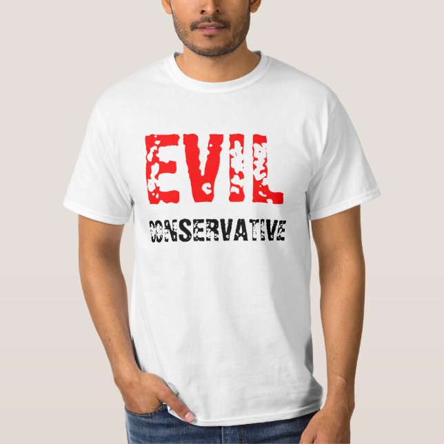 CAMISETA CONSERVADOR MALVADO (Anverso)