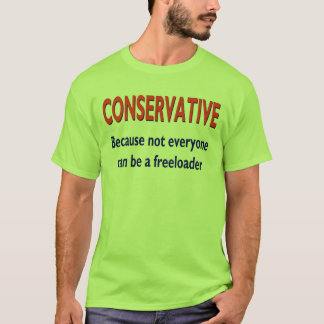 Camiseta conservadora
