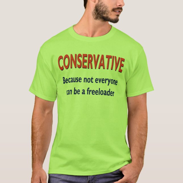 Camiseta conservadora (Anverso)