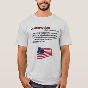 Camiseta conservadora de la definición