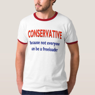 Camiseta conservadora divertida