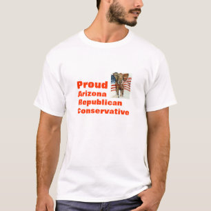 Camiseta conservadora republicana orgullosa de AZ