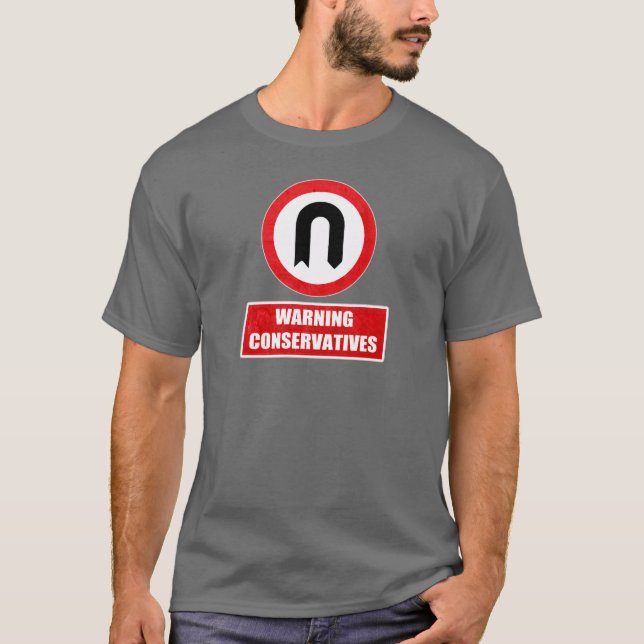 Camiseta CONSERVADORES AMONESTADORES (vuelta de U) (Anverso)
