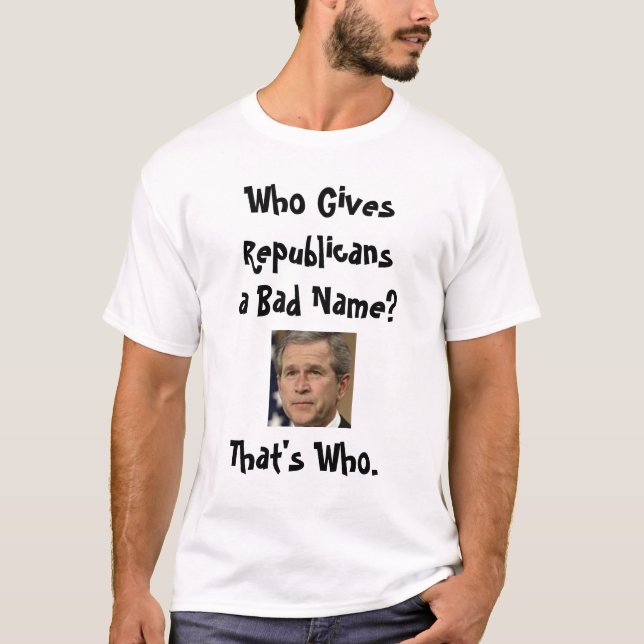 Camiseta Conservadores contra el presidente Bush (Anverso)