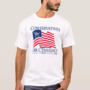 Camiseta ¡Conservadores para Cthulhu!