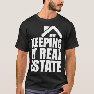 Camiseta conservando su propiedad inmobiliaria w