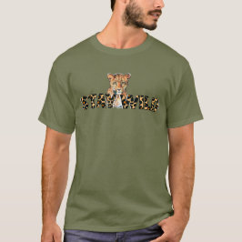 Camiseta Conservar el diseño de impresión de animales salva