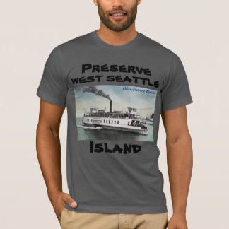 Camiseta Conservar el ferry T-Shirt de la isla de Seattle O