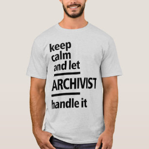 Camiseta Conservar el regalo de trabajo de profesión de Arc
