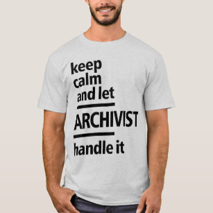Camiseta Conservar el regalo de trabajo de profesión de Arc