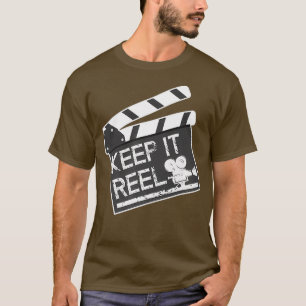 Camiseta Conservar el regalo para cineastas y fanáticos del