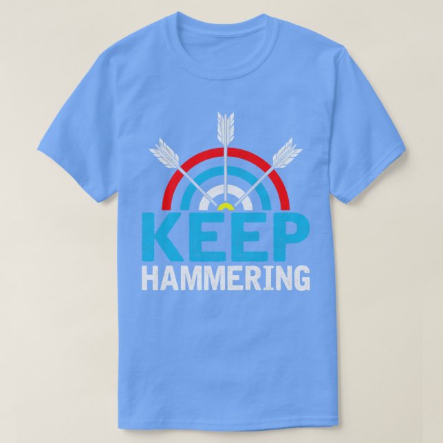 Camiseta Conservar el tiro con arco de Hammering Lover (Diseño del anverso)