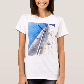Camiseta Conservar El Viento En Las Velas De Arte Acrílico