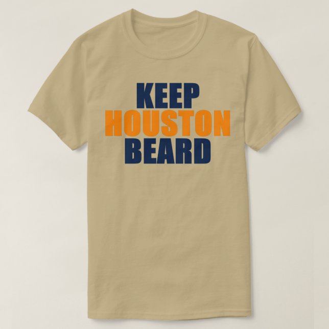 CAMISETA CONSERVAR HOUSTON BEARD 1 (Diseño del anverso)