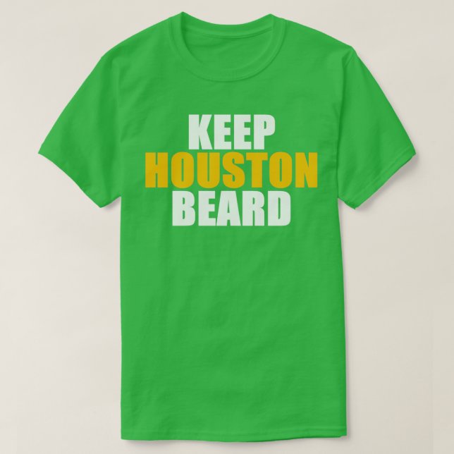 CAMISETA CONSERVAR HOUSTON BEARD 2 (Diseño del anverso)