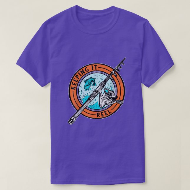 Camiseta Conservar la pesca de carrete 2180  (Diseño del anverso)