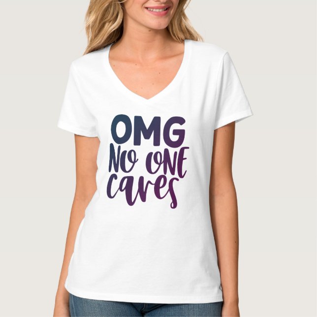 Camiseta Conservar o diseñar su propio -BasicV-Neck T-Shi d (Anverso)