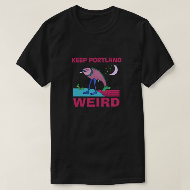 Camiseta Conservar Portland Weird Classic (Diseño del anverso)