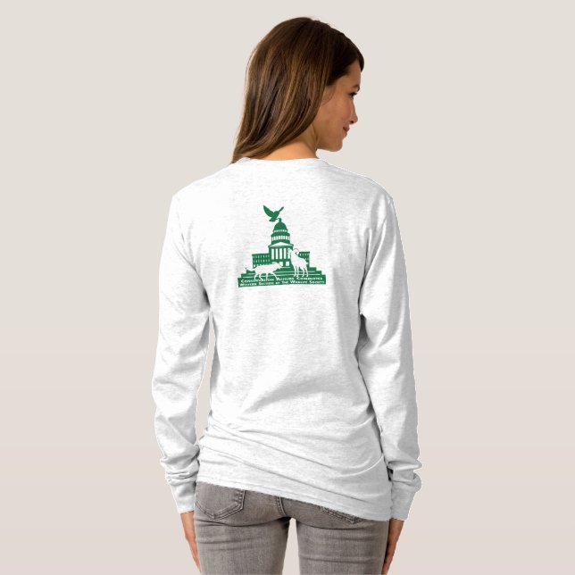 Camiseta Conservation Affairs Committee Logo Long Sleeve (Reverso completo)